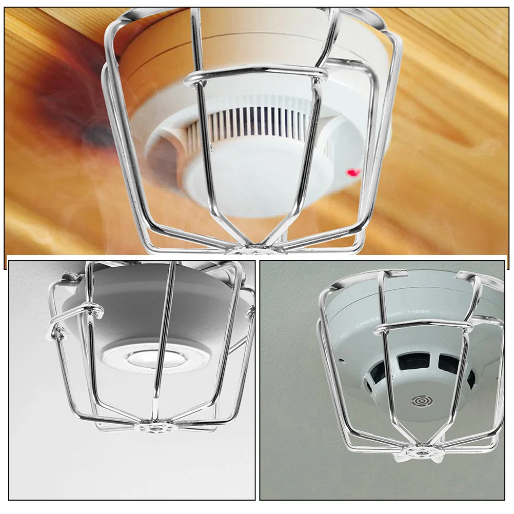 Fire Sprinkler Head Protection Cover Stainless Steel 3/4 Inch Sprinkler Guard For Ceiling Residential Interior Pipe