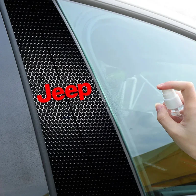 

2Pcs Silicone Car Door Pillow Protector Stickers Anti-Collision Scratch Guard for Jeep Wrangler Grand Cherokee Gladiator