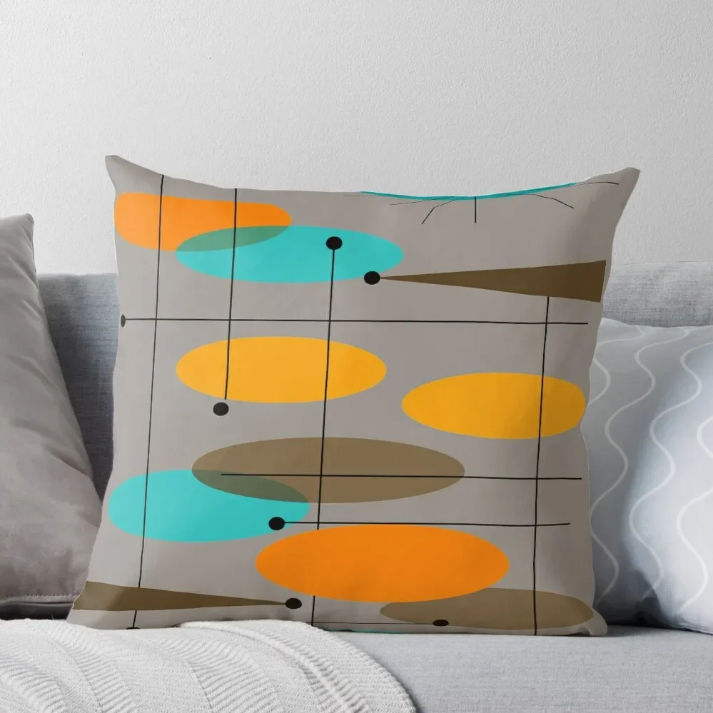 

Mid-Century Modern Ovals III Throw Pillow Couch Cushions Cushions Home Decor luxury home accessories