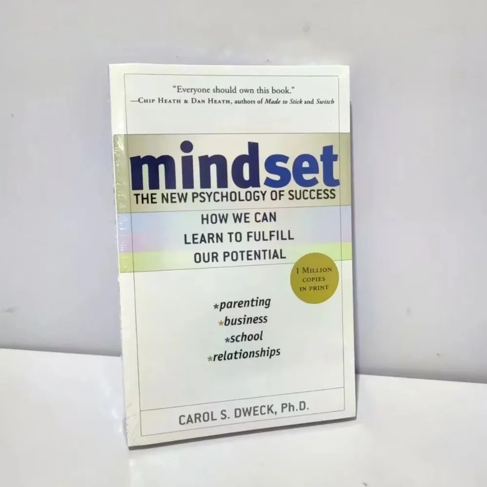 

Mindset The New Psychology Of Success English Book Carol S. Dweck Вдохновляющая книга для иностранной литературы