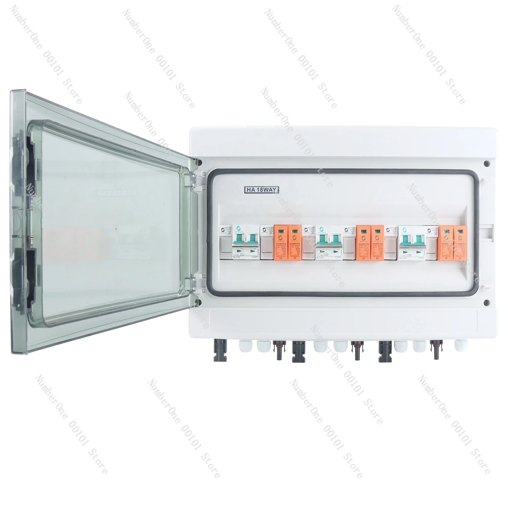 

CE WSDB-PV3/3 500V 600V 3in 3 out 3 string for off grid solar energy system Photovoltaic Array Solar PV Combiner Box