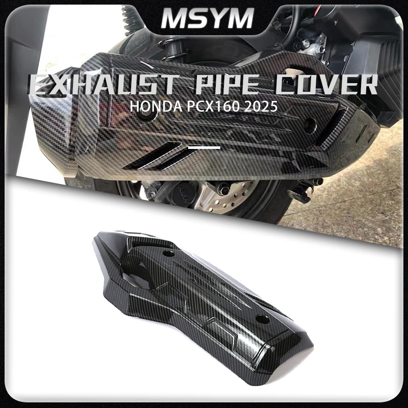 

Motorcycle Exhaust Pipe Cover Cowl Protector Tail Cover Accessories For Honda PCX160 PCX 160 pcx160 pcx 160 2025