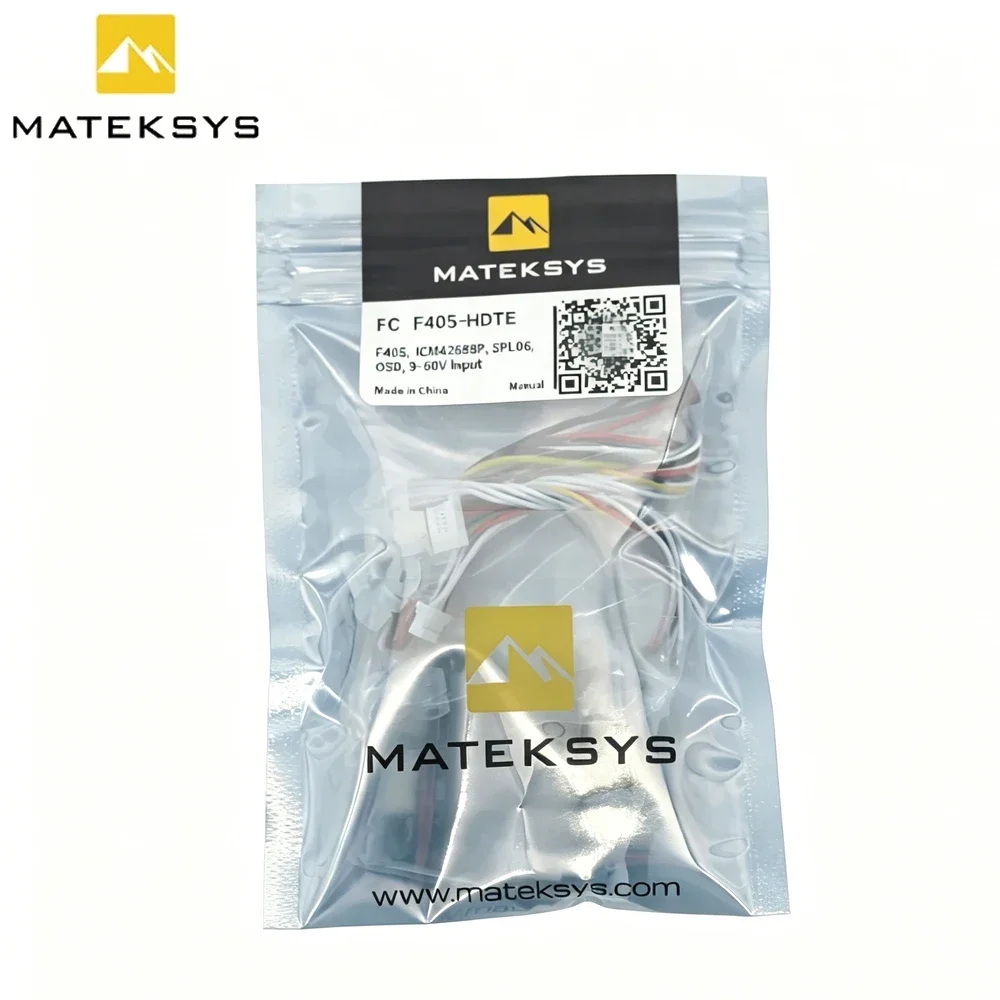 Mateksys Matek F405-HDTE F405 3-12S MATEKF405TE Dual BEC Flight Controller