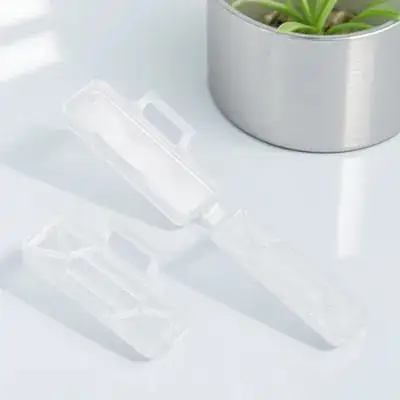 

100Pcs Strong Endurance Cable Tags Box Transparent Wire Label Holder Case for Household Appliance Internal Wiring Industrial