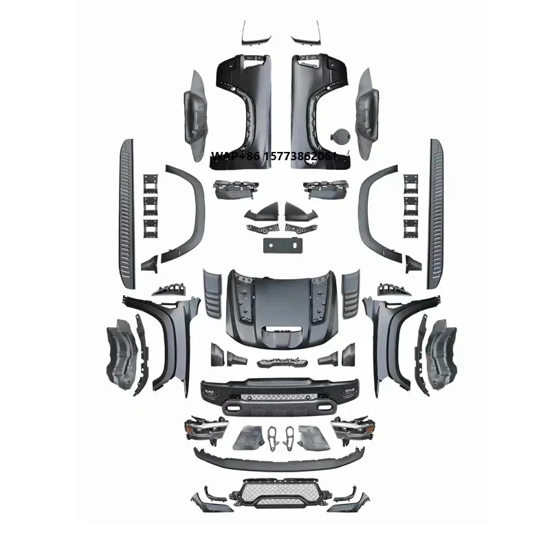 Factory hot salesFor  RAM1500 Body Kit Upgrade with  T-Rex Car Fenders Plastic Material Body Kit
