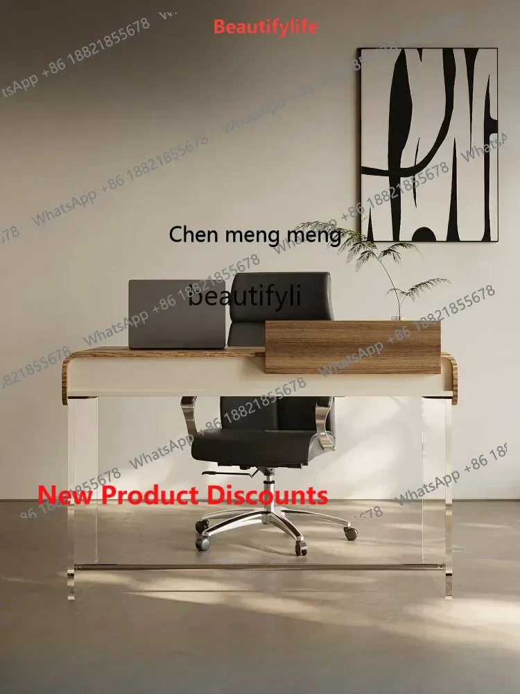 

Подвесной стол для творчества, высококачественный стол из массива дерева, письменный стол для дома, компьютерный стол