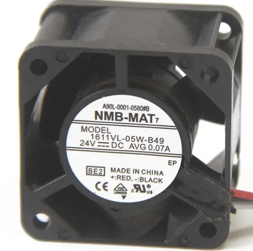 A90L-0001-0580#B 1611VL-05W-B49 Brand new  Fan 0.07A 24V Functional testing is intact