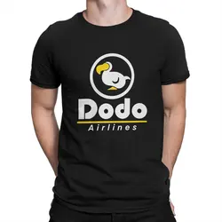 Animals Crossing Dodo Airlines T Shirt Harajuku Homme Men's Tshirt Polyester Men Tops