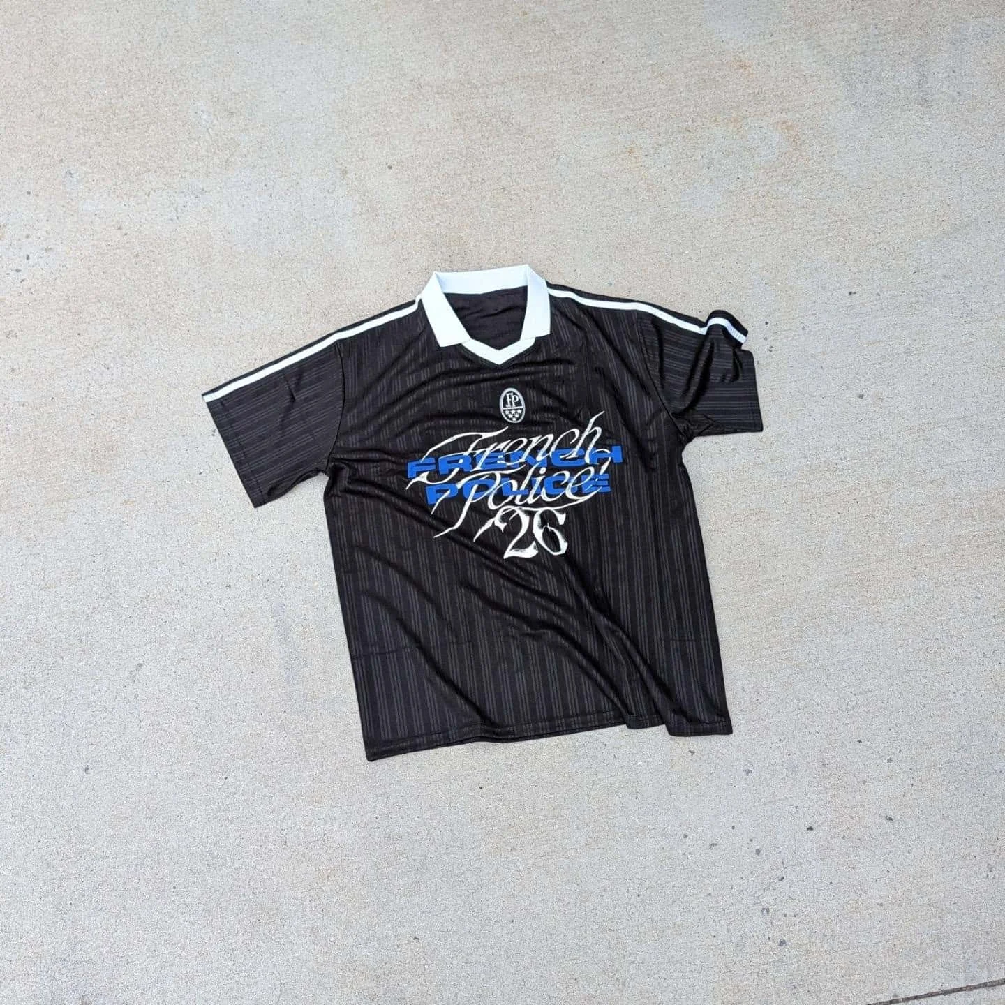 French Police Band 2026_2027 T-shirt The First Batch of New Clothes Men's Sportswear Breathable Quick-drying Streetwear Style