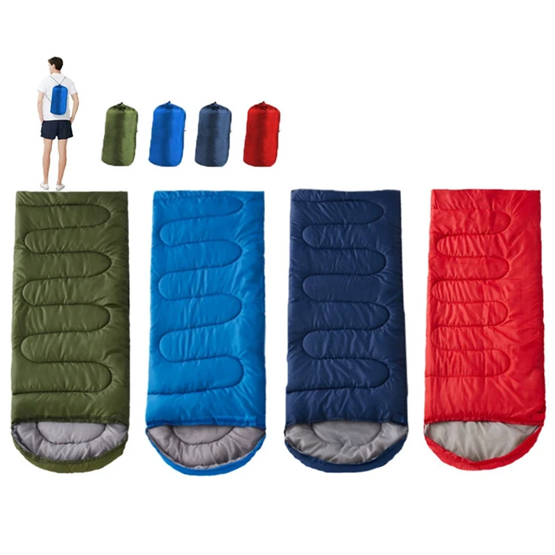 

Winter Warm Camping Sleeping Bag Ultralight Waterproof Portable Envelope Backpacking Sleeping Bags For Outdoor Traveling Hiking