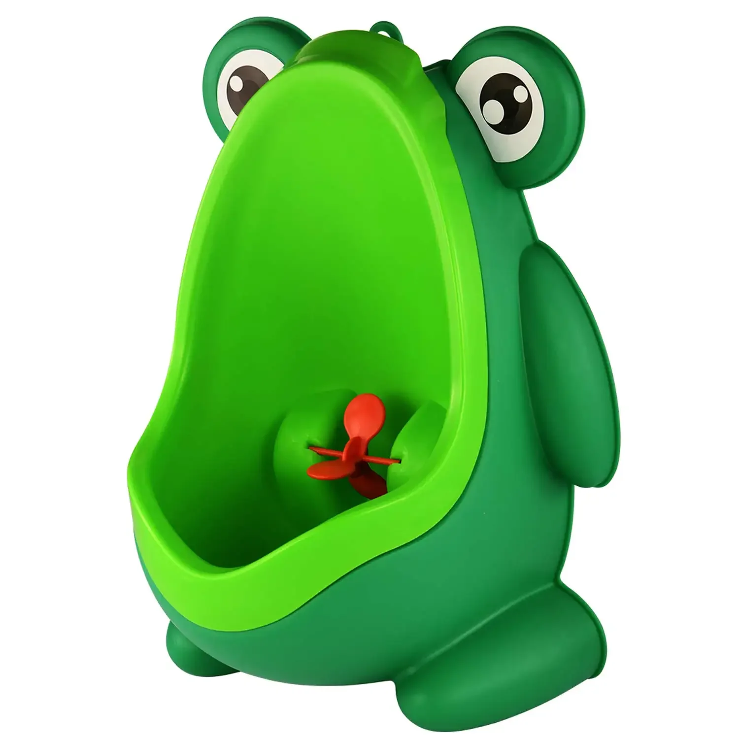 Cute Frog Standing Potty Training Urinal for Boys Toilet with Funny Aiming Target Bathroom Pee Trainer Toilet