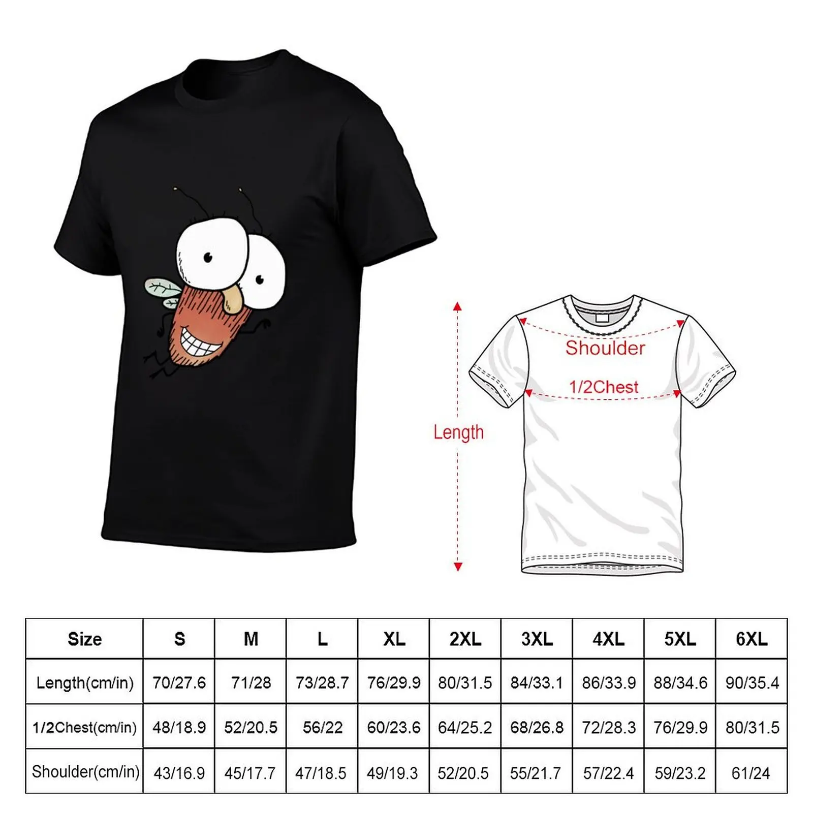 Fly guy fan art T-Shirt Breathable Gym Short Sleeve T-Shirt