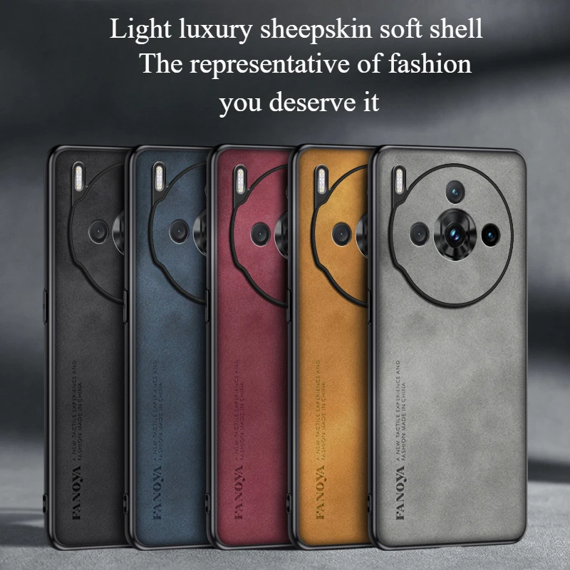 For Nubia Z60S Pro Case Business Style Luxury Sheepskin Skin-friendly Cover For Nubia Z60 SPro Shockproof Bumper Funda