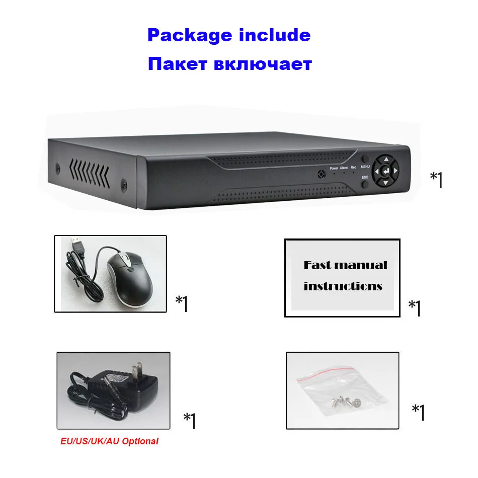 8CH/16CH 5 in1 Hybrid DVR NVR Coaxial H.265 for 5MP-12.5fps 1080P AHD Cameras TVI CVI CVBS CCTV Video Security IP Camera System images - 6