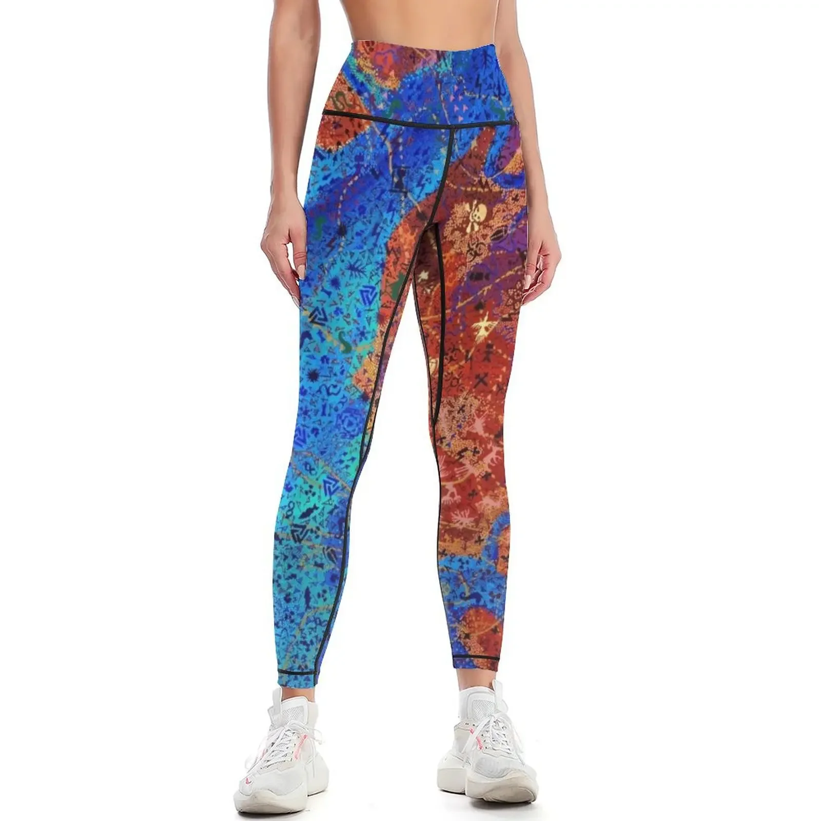 

All to Ashes (detail) Leggings workout clothes for flared Women's sportswear Fitness clothing Womens Leggings