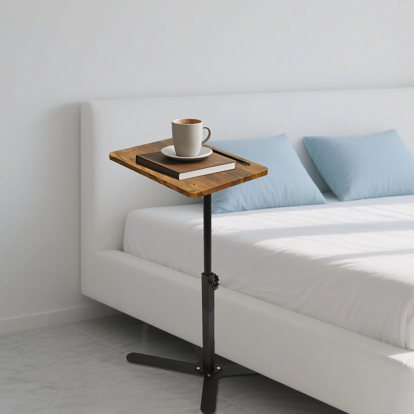 ارتفاع قابل للتعديل مكتب للحاسوب شخصي الدورية منضدية حامل متنقل المنزل ميسا السرير الجدول مكتب صينية الدائمة الكمبيوتر Workstat #3