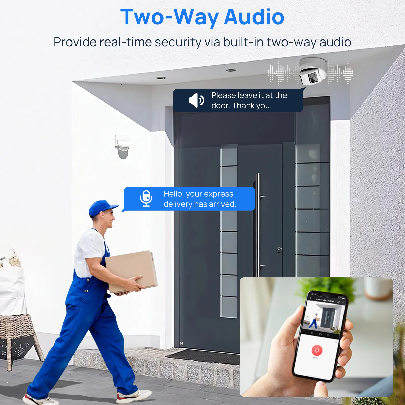 

Hikvision DS-2CD2387G2P-LSU/SL 4K 8MP Панорамная IP-камера ColorVu Turret с двумя объективами, цветным ночным видением, встроенным микрофоном и динамиком