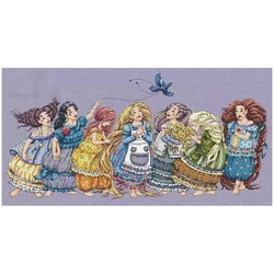 12127 Cross Stitch Kits Sets For Embroidery Cross-stitch Cross Stitch Complete Kit Stich Cross Stitch Set Needle Arts & Craft