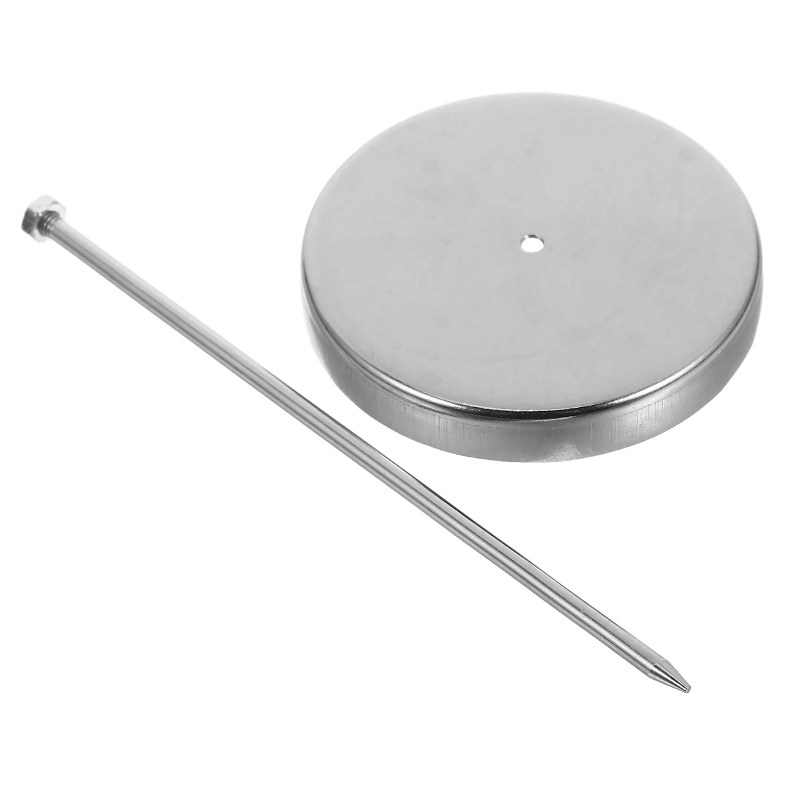 

Heavy Duty Metal Receipt Holder Spike with Non Tip Round Base for Restaurant Kitchen Office Hotel Invoice Check Memo Ticket