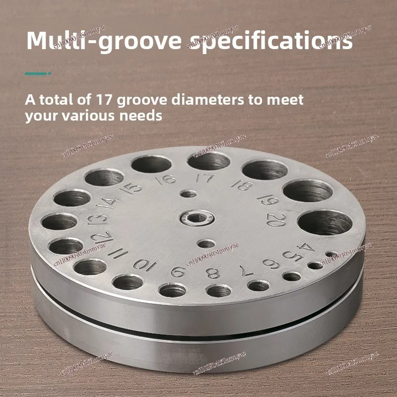 DIY17 Hole Punching Machine Jewelry Round Silver Coin Ring 5 Hole Punching Die Metalworking