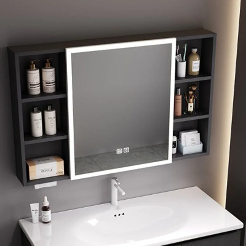 Unique European Bathroom Cabinet Dressers Perfume Storage Mirror Professional Cupboard Universal Gabinete Postmodern Furniture view 5