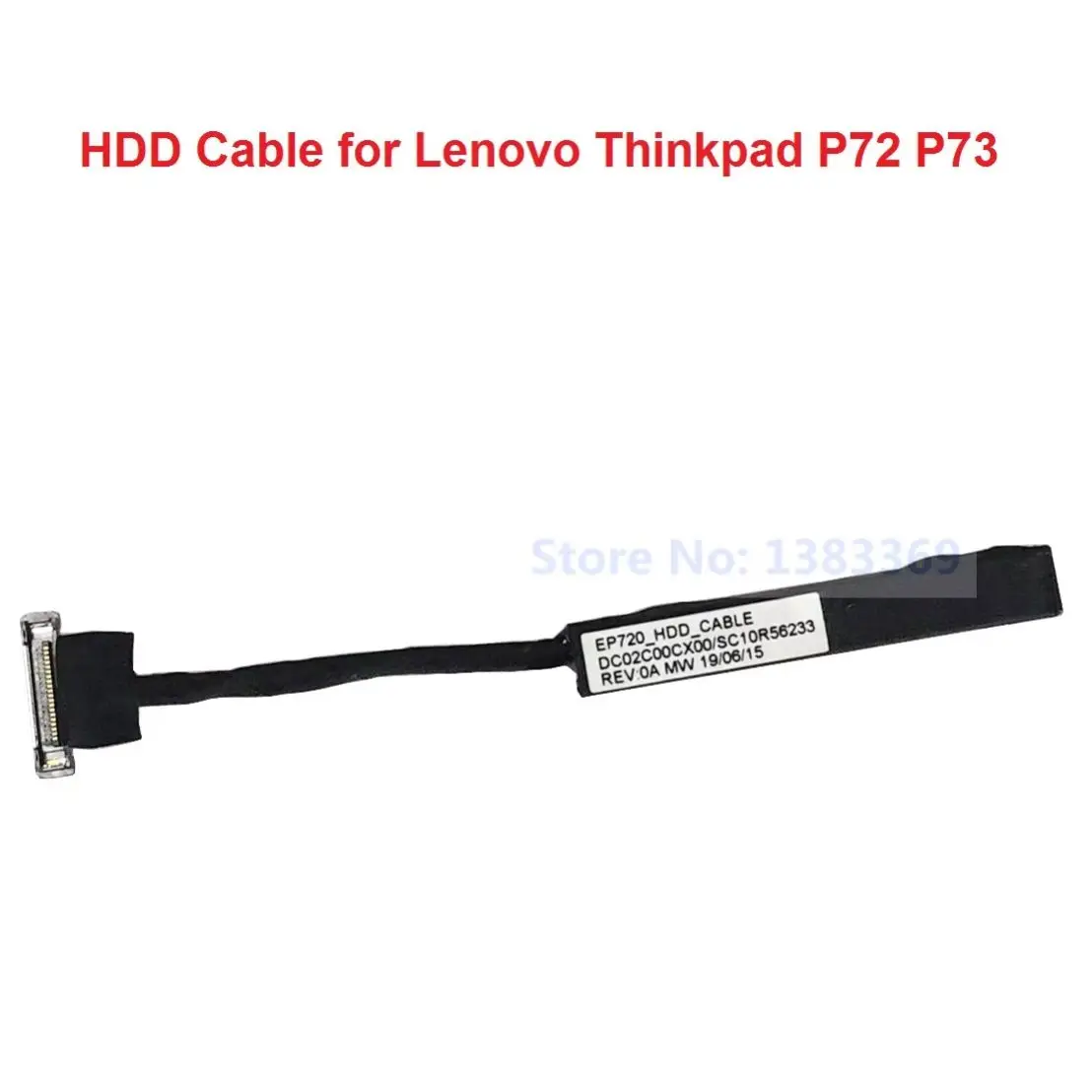 Replacement 2.5 HDD SSD Hard Drive Disk Connector Connecter Cable Wire Line for Lenovo ThinkPad P72 P73 EP720 02HK806 02HK807
