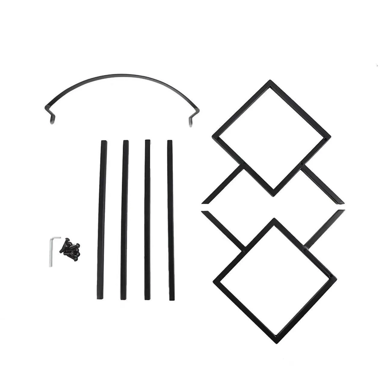 Desktop Creative Two-layer Bookshelf Vinyl Record Storage Rack CD Display Rack, Magazine Storage Rack