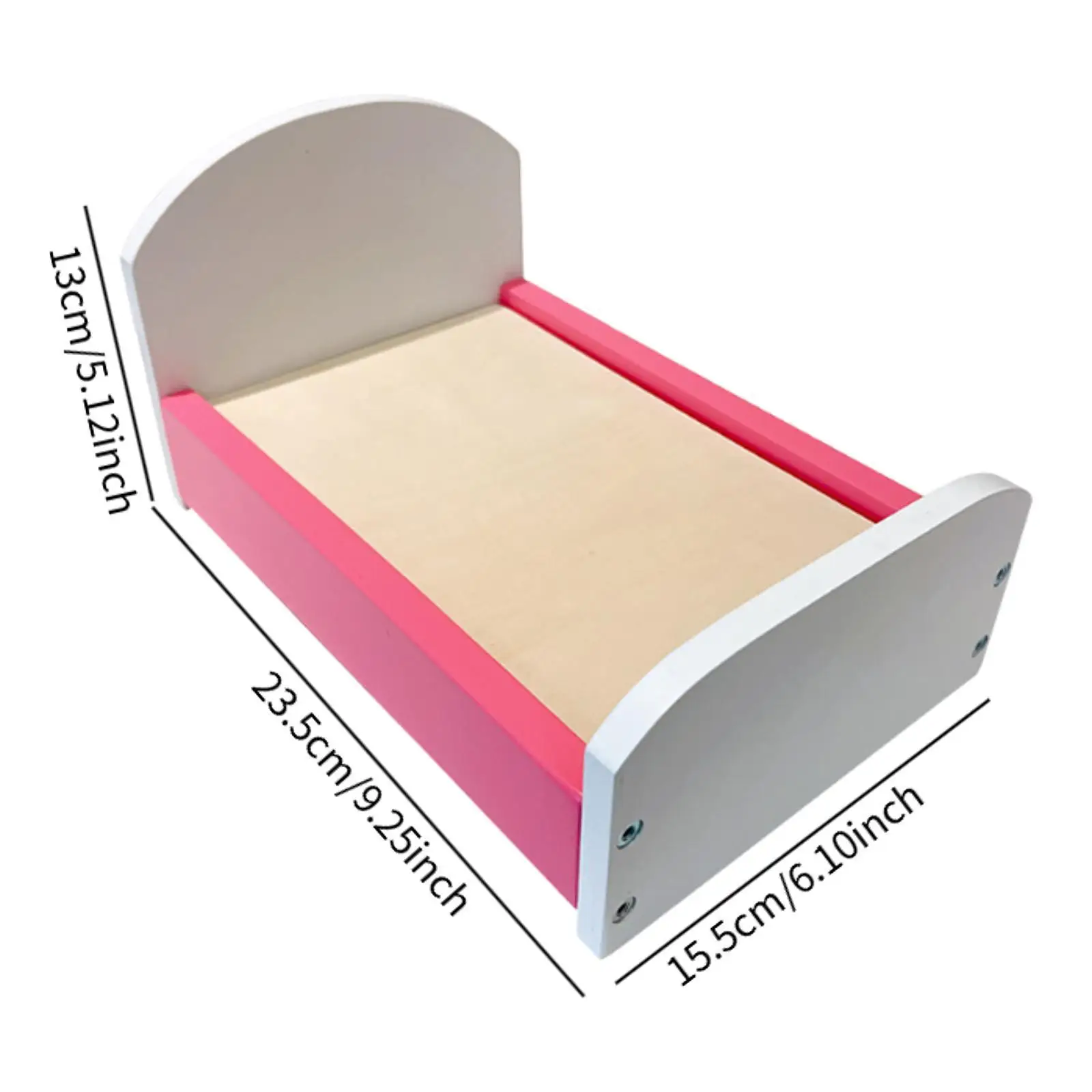 1/12 スケールドールハウスベッドシングルベッド DIY 装飾アクセサリードールハウス家具ジオラマ寝室マイクロ風景装飾