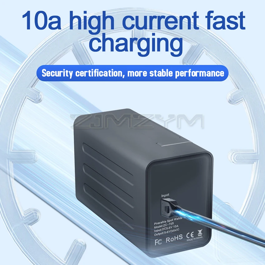 2.4-inch Color Screen Super Farad Capacitor Spot Welding Machine With 999 Level of Fine Adjustment Manual/Automatic Spot Welding