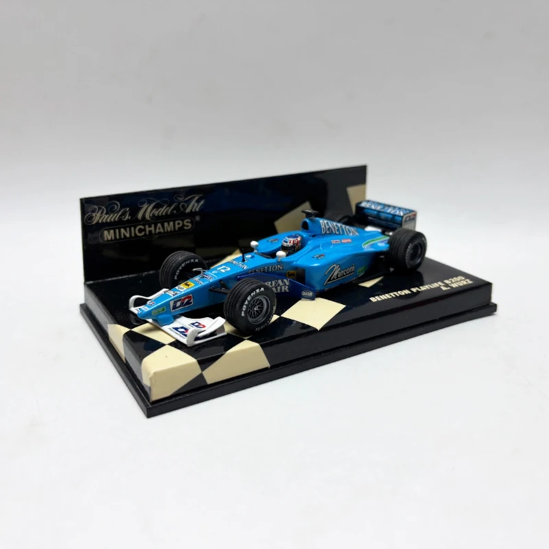 MINICHAMPS Diecast 1:43 Scale B200 11#/12# Sport Car Alloy Car Model Finished Simulation Collection Decoration Boy Gift Display