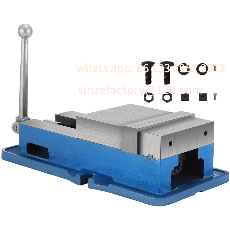 Customizable, Milling Vice with 6 Inch Jaw for Drill Press, Milling & Drilling Benc SucceBuy 6 inch ACCU Lock Vise for Precision