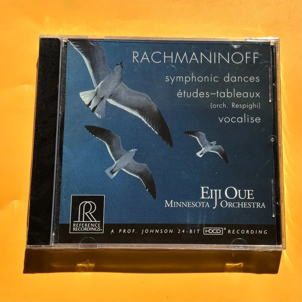 

RR Rachmaninoff Orchestral Music CD Eiji Oue TAS Listed Audiophile Burn-in Test Disc New Sealed