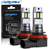 XSTORM H8 H11 LED Headlight Bulbs 9005 HB3 9006 HB4 Led Lamps Canbus Mini 20000LM 6500K CSP for Car Fog Lights 12V