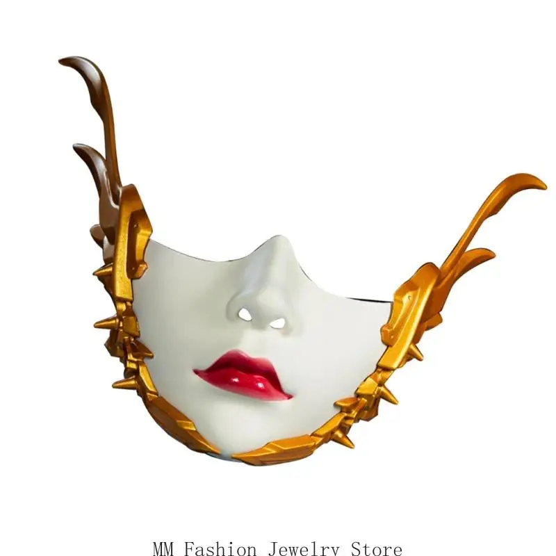 Winged Masquerade Mask Mechanical Mask Half Face Mask For Women Men Halloween Cosplay Masquerade Costume Accessories