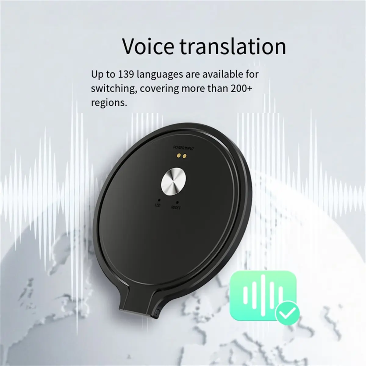 A26Z Smart Voice Recorder Pen AI Real-Time Transcription 139Lang Translation Voiceprint Recognition GPT Magnetic for Record