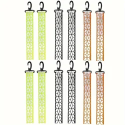 2PCS High Visibility Reflective Keychain - Double-sided Safety Strip, Suitable for Night Running and Cycling