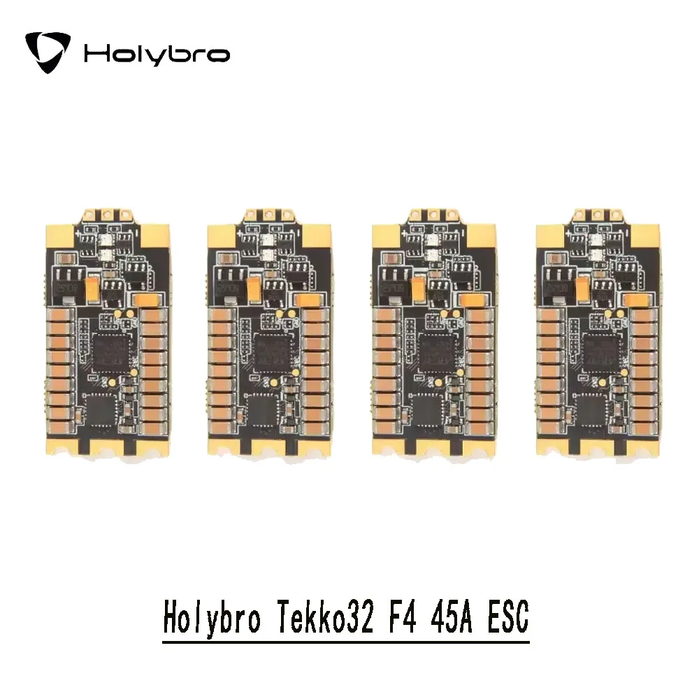 

Holybro Tekko32 F4 45A ESC AM32 Dshot1200 32kHz 2-6S for RC FPV Drone Enthusiasts Responsive Power Control