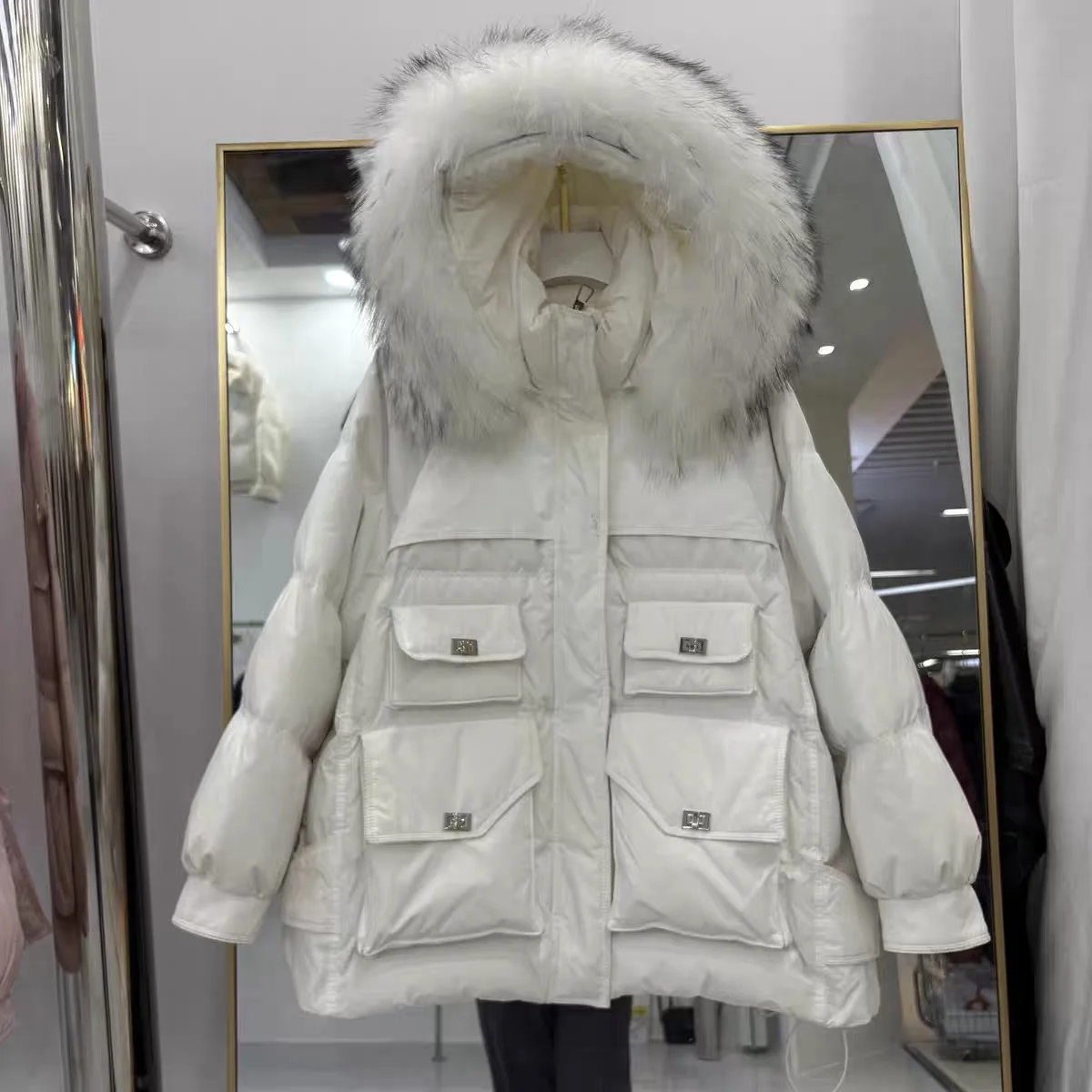 2025 outono/inverno moda feminina jaqueta deslocamento lazer roupas de trabalho jaqueta Parker
