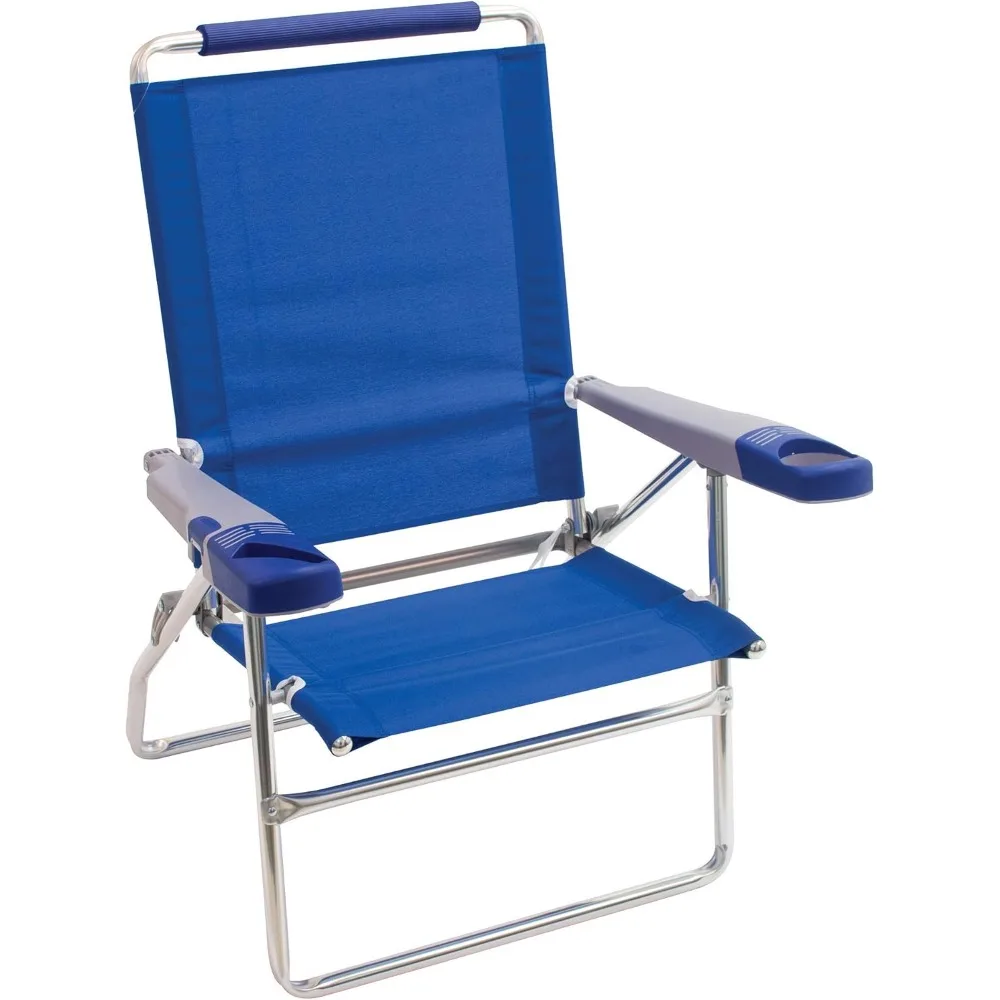 

Rio Beach 15" Extended Height 4 Position Folding Beach Chair