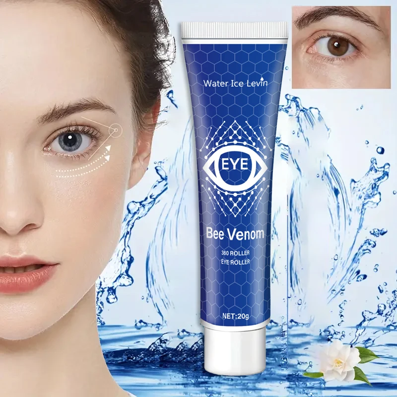 20g 베놈 비 아이 크림, 가볍고 부드러운 질감, 흡수 용이, 피부 보습, 미라클 아이 크림, 수분 공급 및 보습, 빠르게 흡수되는 끈적임 없음