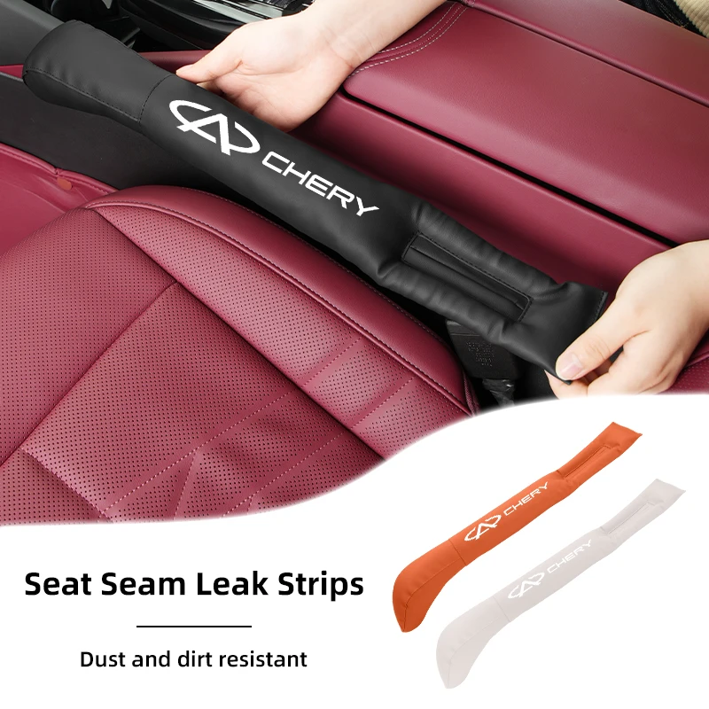 Car Seat Gap Storage Box Seam Filler Strip Leak Plug Accessories For Chery Fulwin QQ Tiggo 3 5 T11 A1 A3 A5 Amulet M11 Eastar