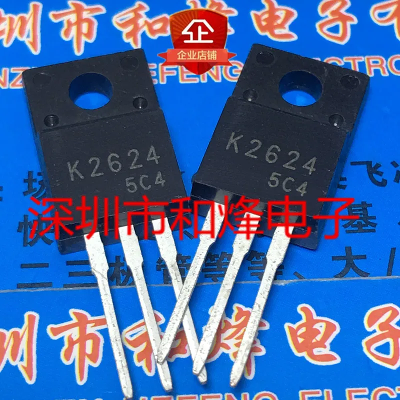5 шт.-10 шт., K2624 2SK2624 TO-220F 600 в А, новый и оригинальный товар в наличии