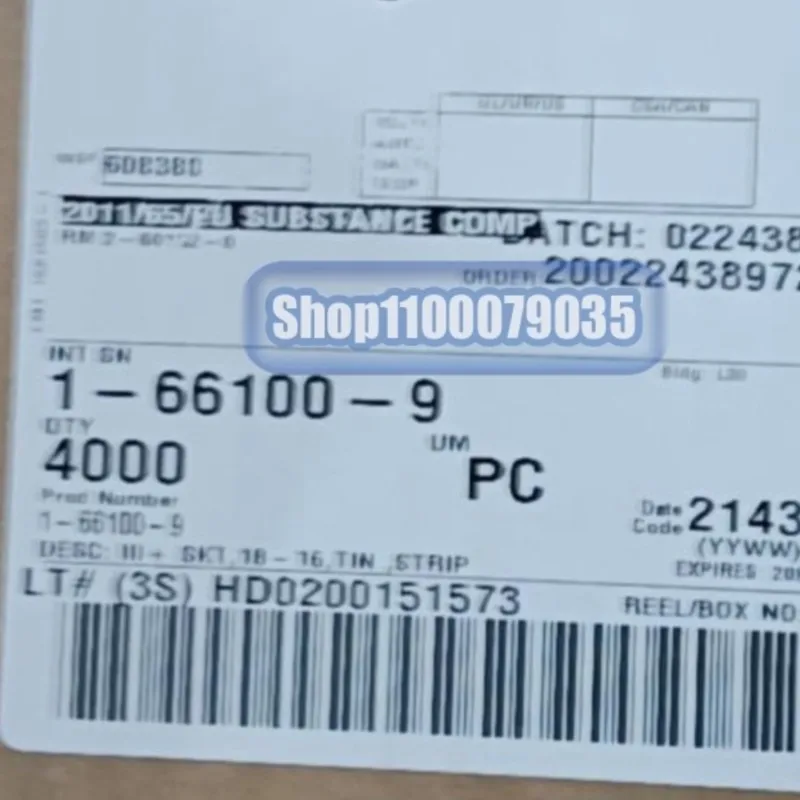 100pcs/lot 1544316-2 1-66100-9 1-66100-9 172434-2 175196-2 175285-2 183024-1 connector new original