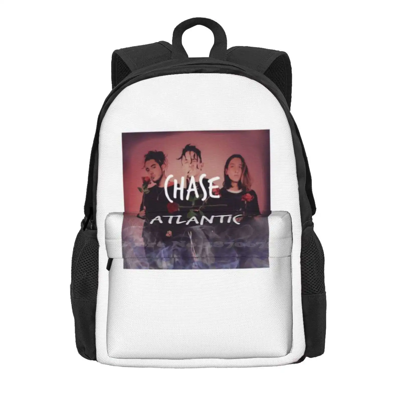 Chase Atlantic Hot Sale Schoolbag Backpack Fashion Bags Chase Atlantic Smoke Fire