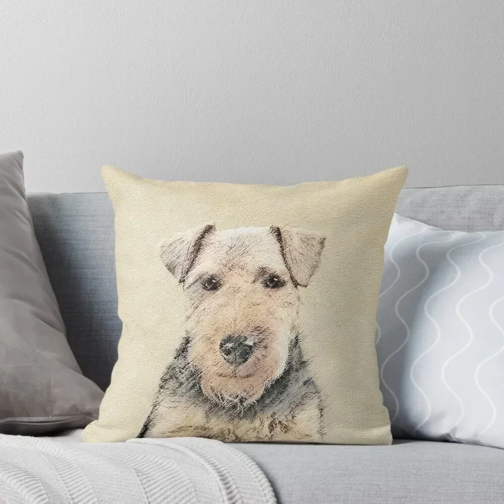 

Welsh Terrier Throw Pillow Christmas Pillows luxury covers ornamental pillows for living room Cushion Cover For Sofa pillow