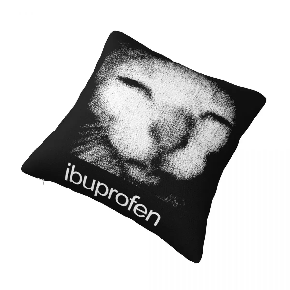 Fotografia 5: Ibuprofen gato meme fronha capa de almofada de poliéster macio presente fronha capa casa atacado 45x45cm
