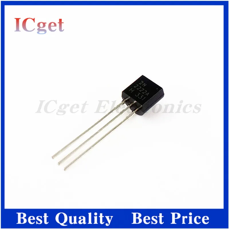 1000PCS Transistor 2N2222 2N2222A TO-92 TO 92 new and original IC