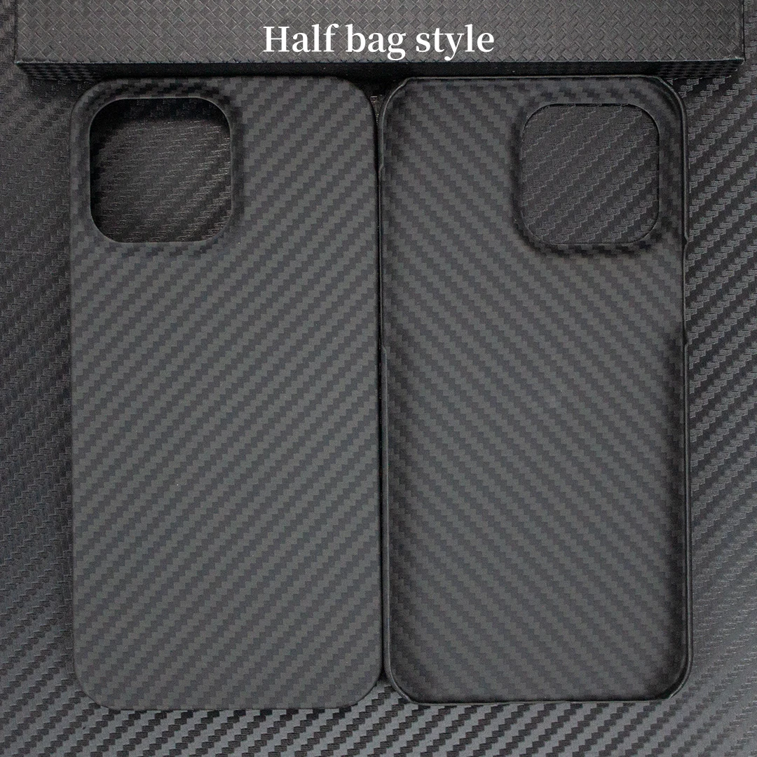 ACC-funda de fibra de carbono Real, carcasa de aramida ultrafina, anticaída, para Iphone 14, 13 Pro Max, 12Pro Max