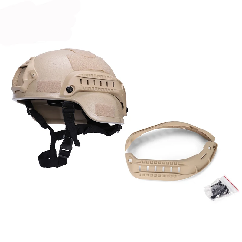 ARC Casque Helmet Rail System per MICH Helmet Side Rail guide FG ARC PASGT Helmet Rail accessori tattici