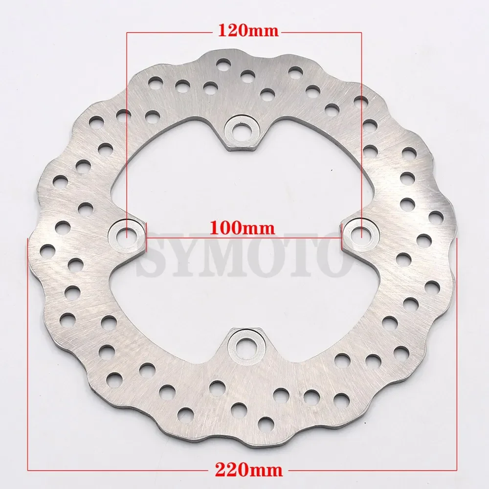 For Kawasaki Ninja ZX-6R ZX6R ZX636 ZX-9R ZX9R ZX-10R ZX10 650 cc Versys ER-6F ER-6N ER6N ER6F Z750 Z1000 Rear Brake Disc Rotor - view 2